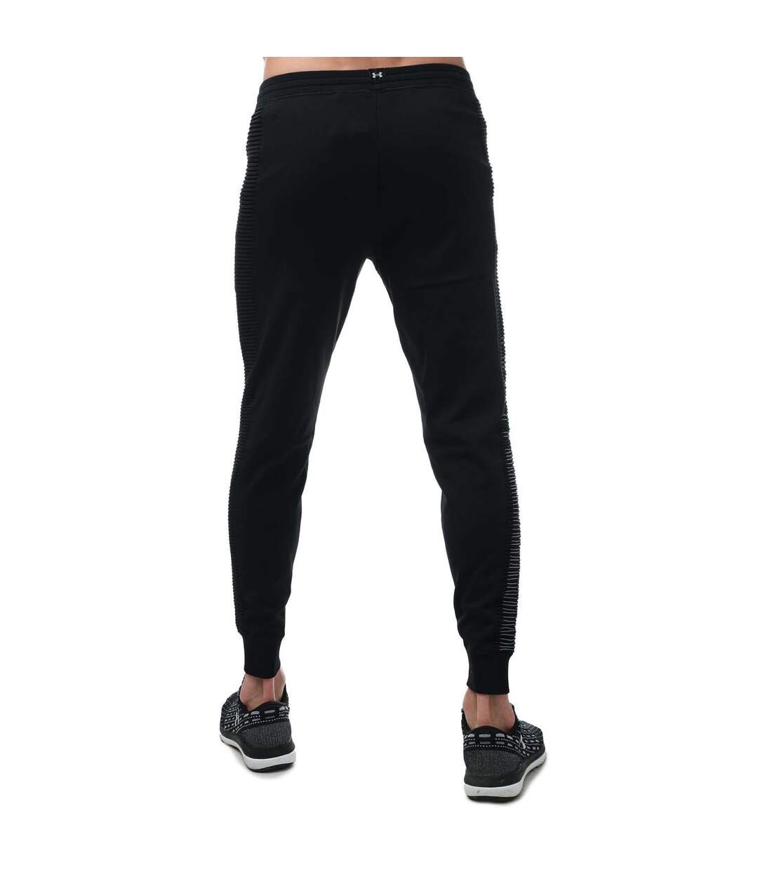 Mens Intelliknit Jogging Bottoms Black Under Armour-2
