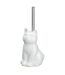 Brosse WC Cat en céramique - Blanc-3