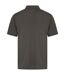 Mens coolplus polo shirt heather charcoal Henbury