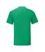 T-shirt Iconic Homme Vert Kelly Fruit Of The Loom-2