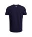 T-shirt Style Camouflage Et Rayure Homme Bleu Marine Under Armour-3