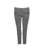 Jean skinny blanc/noir femme vans moto-1