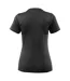 Womens/ladies Crossover Nice T-shirt Black Mascot-2