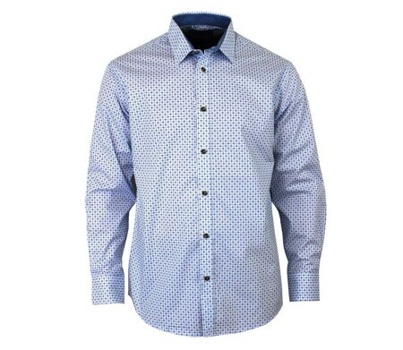 Chemise à carreaux manches longues à motifs CH4018