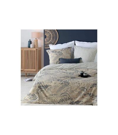 Parure de Lit 3 Pièces Naoki 240x220cm Beige