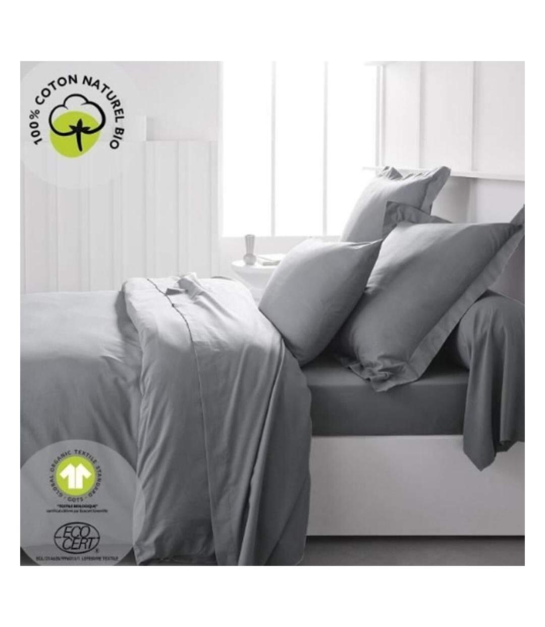 Housse de couette gris clair today 240x260-2