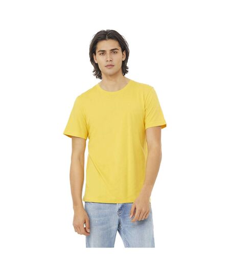 T-shirt adulte jaune vif Bella + Canvas