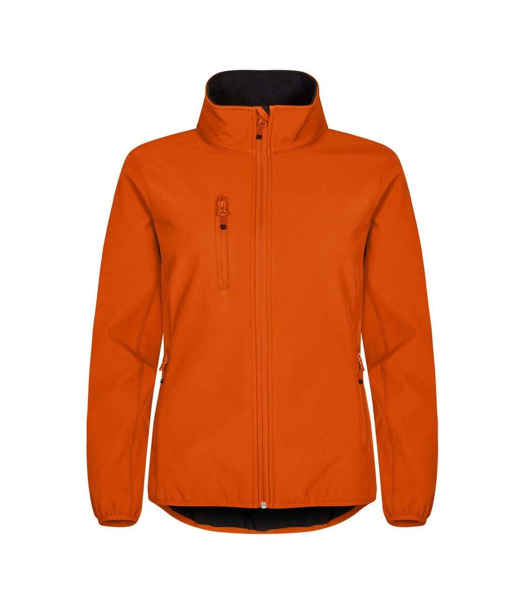 Veste Softshell Classic Femme Orange Sang Clique-1