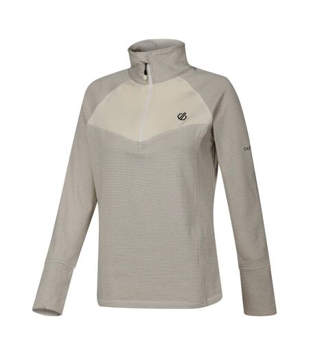 Womens/ladies Iced Core Ii Stretch Midlayer Almond Milk Egret Dare 2B