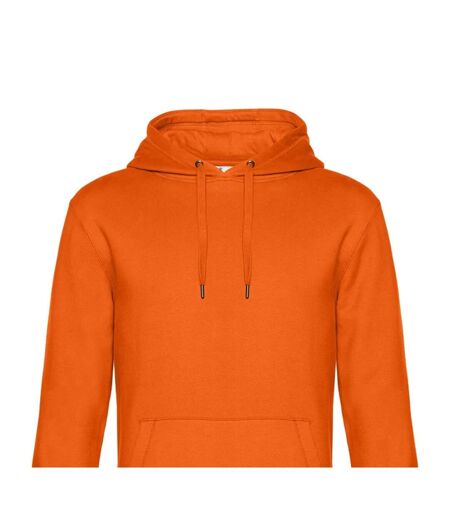 Sweat à capuche king homme orange B&C