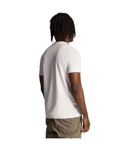 T-shirt Homme Blanc Lyle & Scott