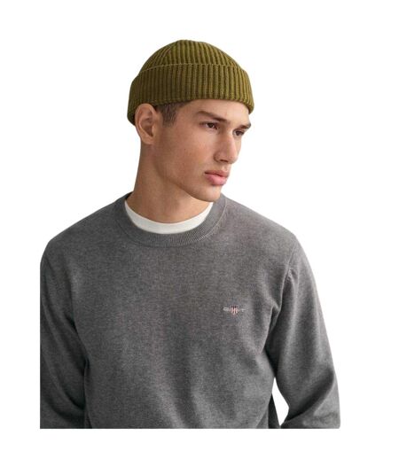 Pull Homme Gris Chiné Gant