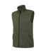 Mens idris fleece gilet khaki green Mountain Warehouse