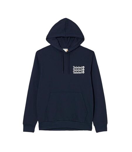 Sweat à capuche marine homme timberland  2 tier 3