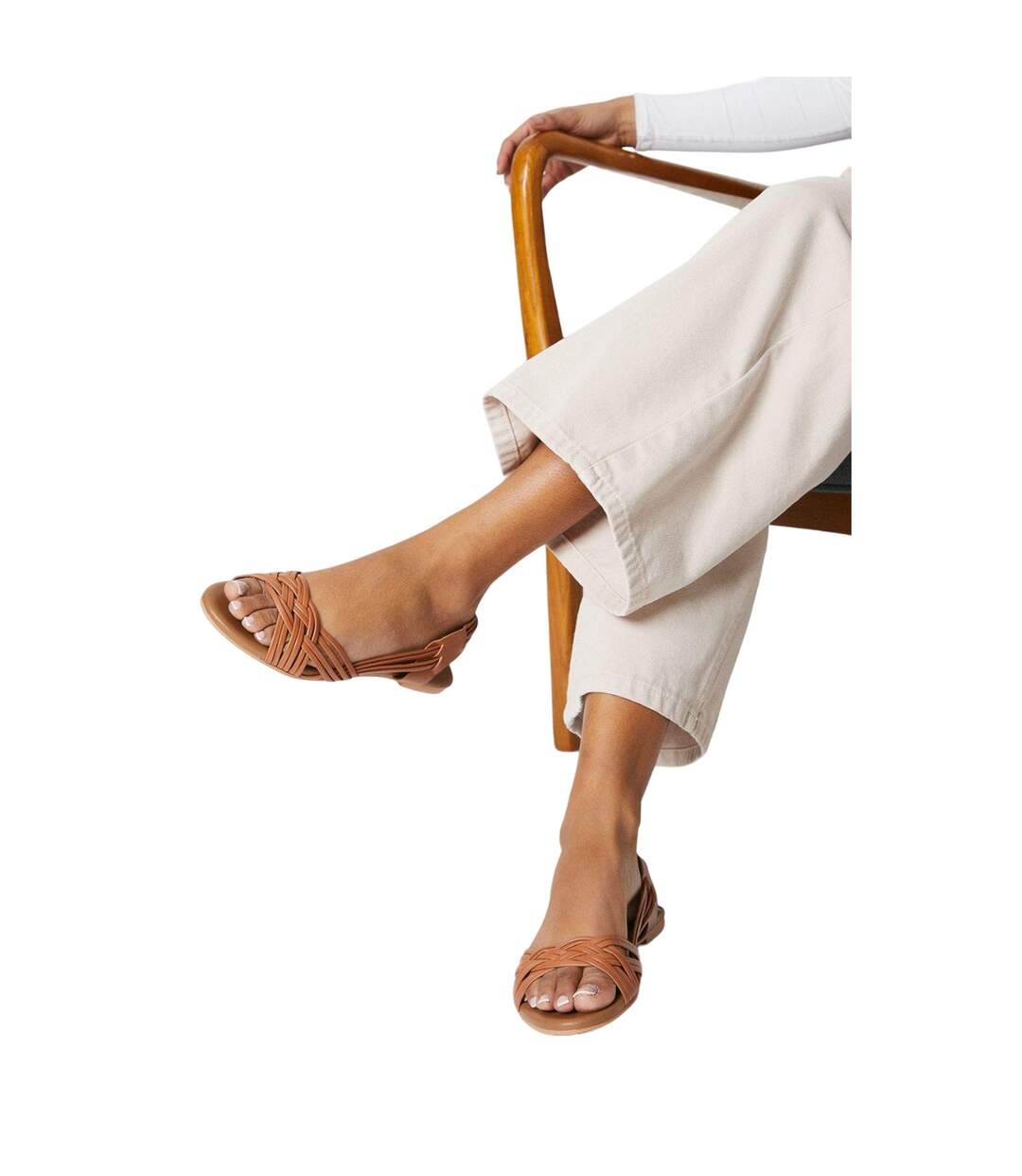Sandales jocelyn femme brun clair Dorothy Perkins-3
