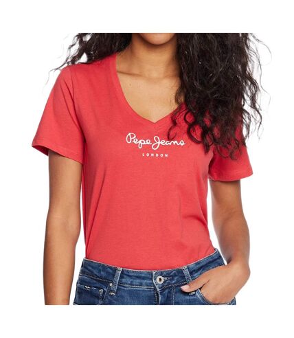 T-shirt Rouge Femme Pepe jeans Wendy