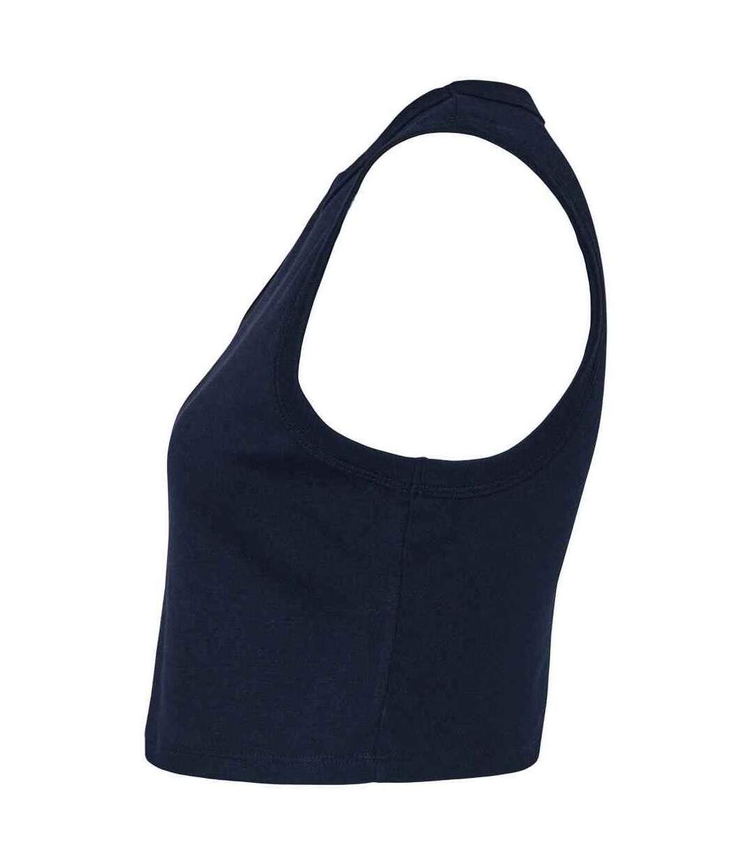 Débardeur muscle femme bleu marine foncé Bella + Canvas-3