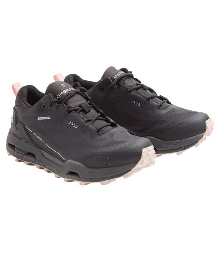 Womens/ladies Adflex Ankle Boots Black Pink Clay Craghoppers