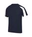T-shirt Adulte Bleu Marine Français Blanc AWDis Cool-1