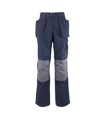 Alexandra Womens/Ladies Tungsten Holster Work Pants (Navy/Gray) - UTRW6056