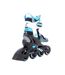 Patins À Roulettes Alignées Enfant 30-32 Fr Blanc Noir Bleu Tempish-2