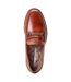 Mens Madison Leather Loafers Brown Base London-4