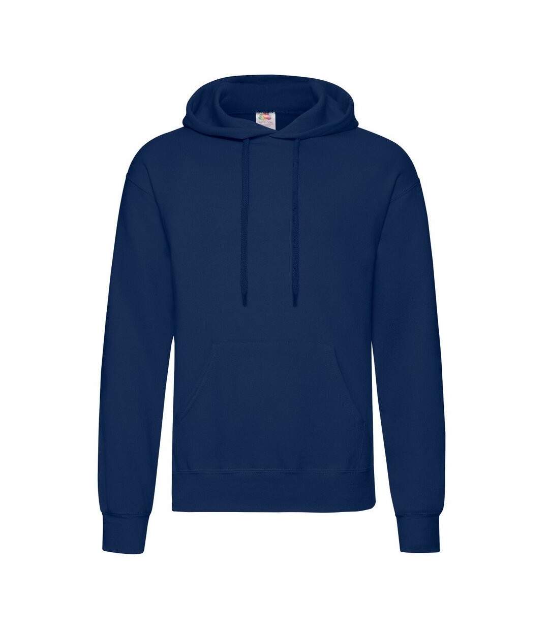 Sweat À Capuche Homme Bleu Marine Foncé Fruit Of The Loom-1