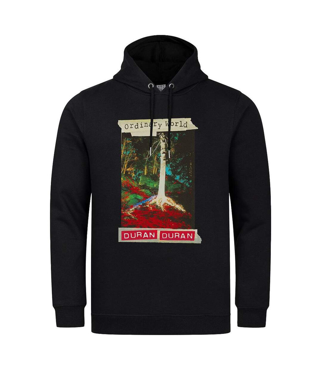 Unisex Adult Ordinary World Duran Duran Hoodie Black Amplified-1