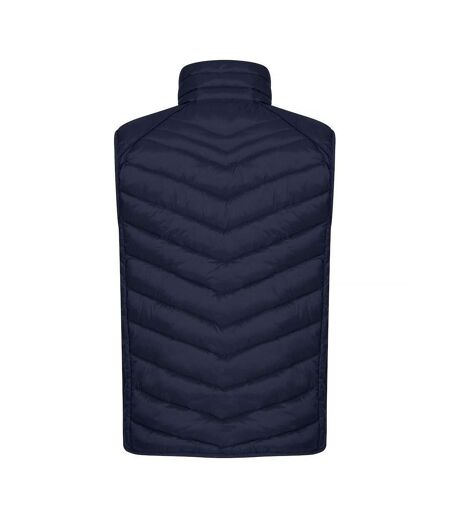 Mens Idaho Body Warmer Dark Navy Clique