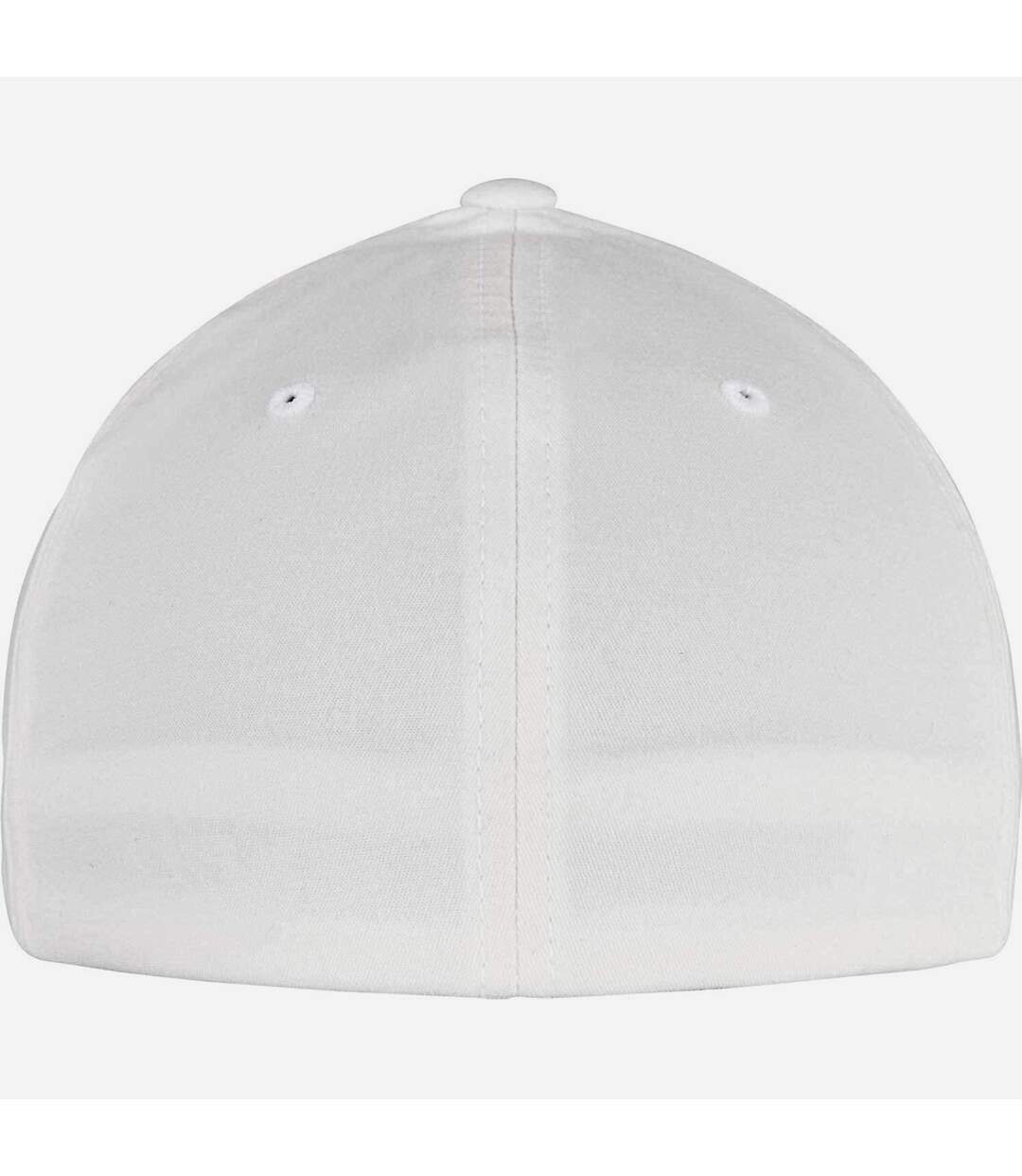 Casquette de baseball alpha shape adulte blanc Flexfit-2