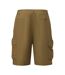 Short À Poches Décontracté Homme Vert Kaki Pretty Green-2
