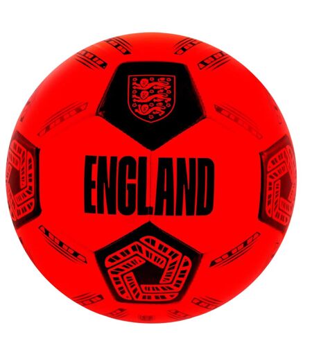 Light Up Football 5 Orange Black England FA