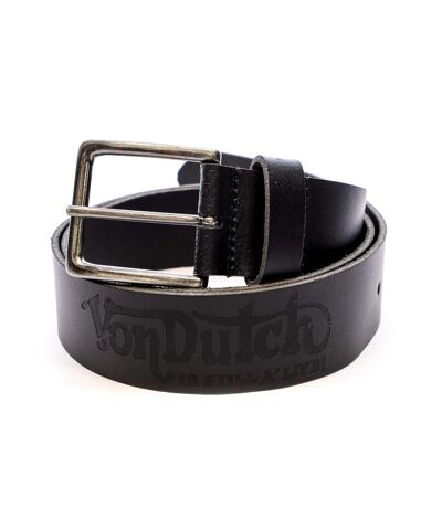 Ceinture Noir Homme Von Dutch CCHECKH - T 100