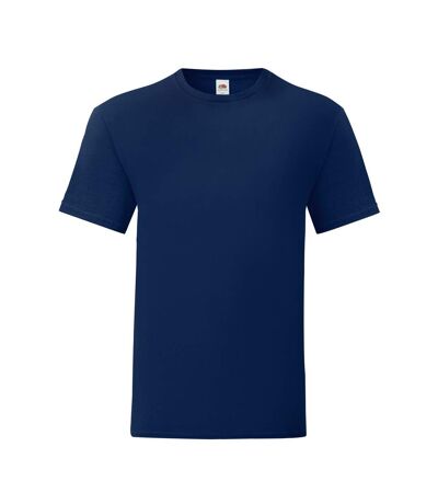 Fruit of the Loom - T-shirt ICONIC - Homme (Bleu marine) - UTBC5384