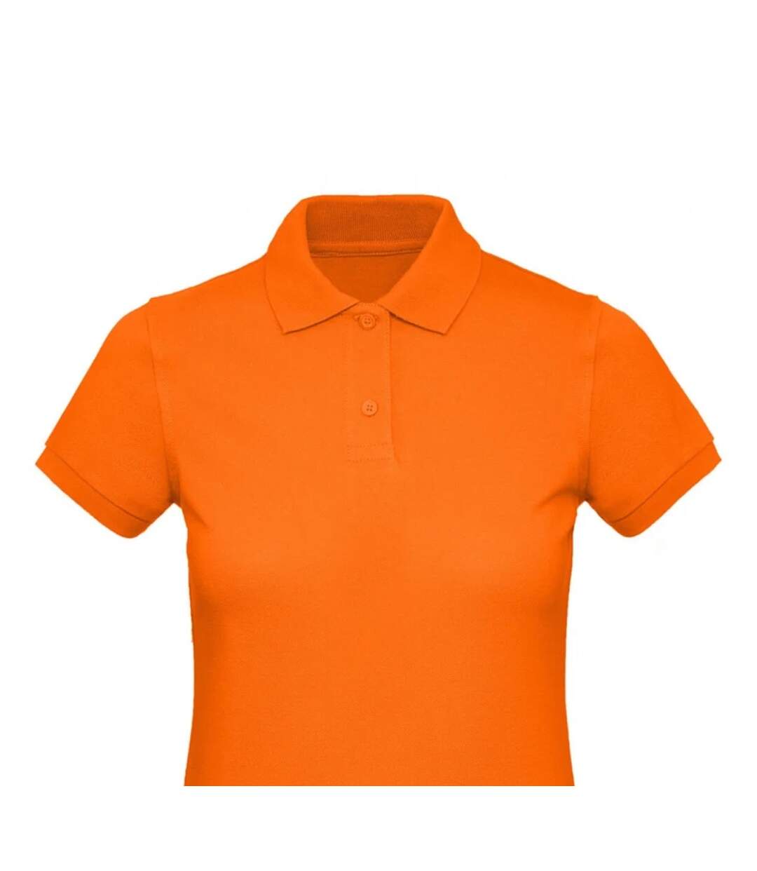 Womens/ladies Inspire Polo Shirt Orange B&C-2