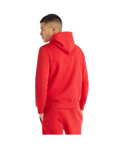 Mens logo hoodie vermillion Umbro