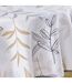 Nappe Ronde Imprimé Miraline 180cm Blanc-2
