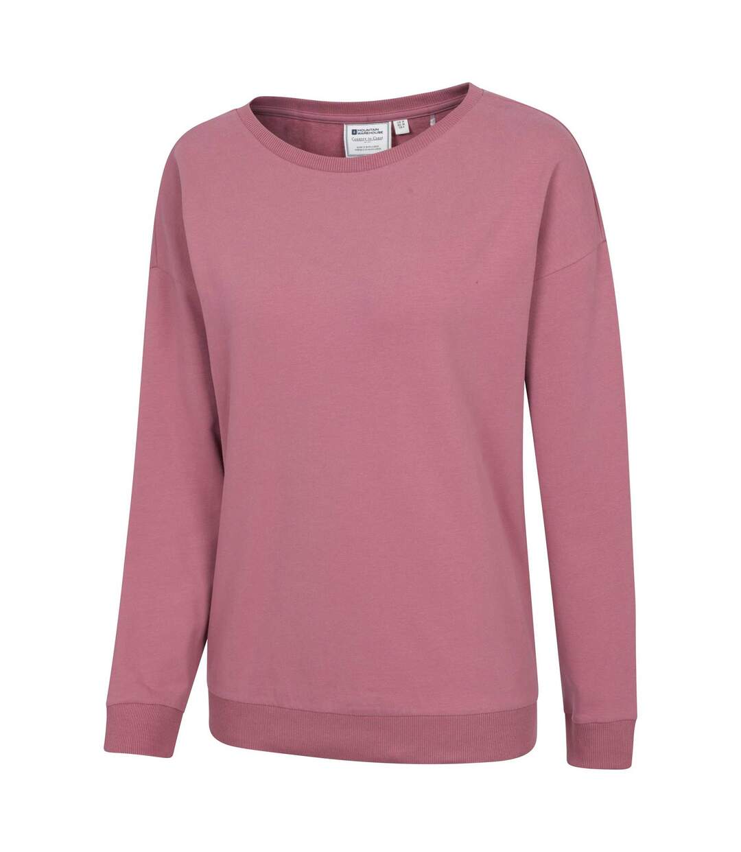 Womens/ladies Pentle Lightweight Sweatshirt Pink Mountain Warehouse-4