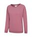 Womens/ladies Pentle Lightweight Sweatshirt Pink Mountain Warehouse-4