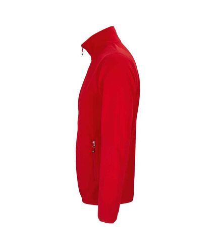 SOLS Mens Factor Recycled Fleece Jacket (Red)