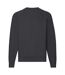 Fruit of the Loom Mens Classic 80/20 Raglan Sweatshirt (Light Graphite) - UTRW8098