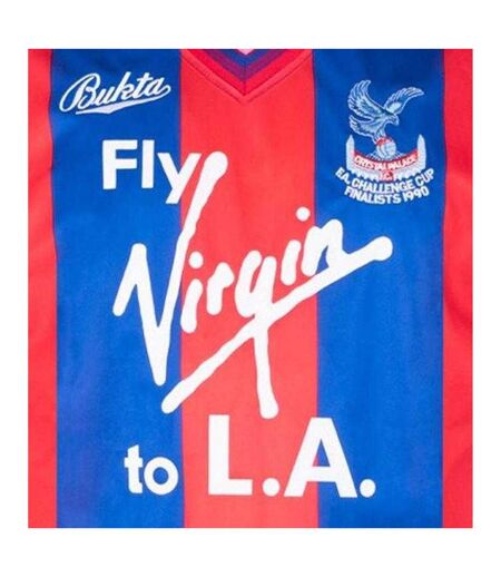 Maillot Motif/style Palais De Cristal Homme Rouge Bleu Score Draw