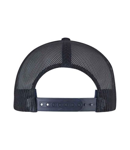 Casquette de routier retro adulte bleu marine foncé Flexfit