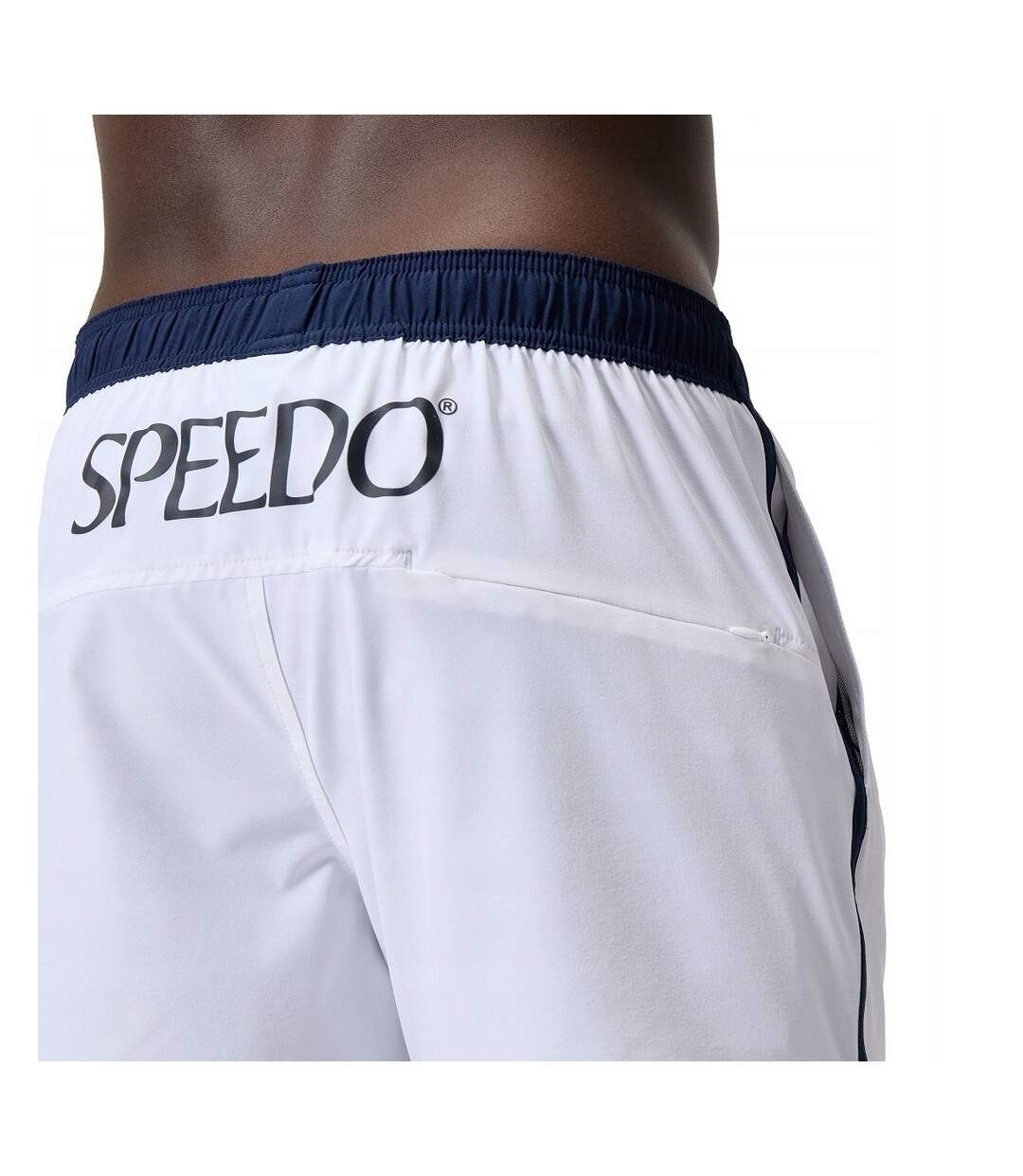 Short De Bain Style Logo Volley Homme Blanc Speedo-4