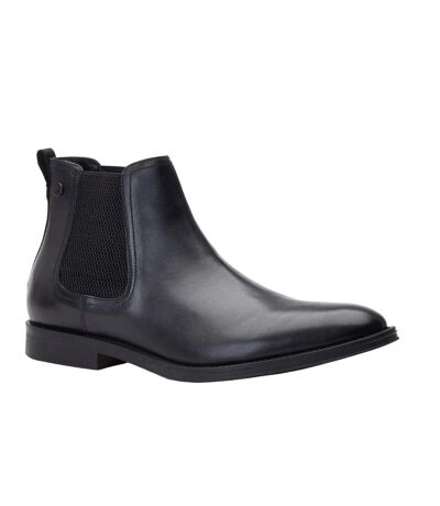 Bottines chelsea bradwell homme noir Base London