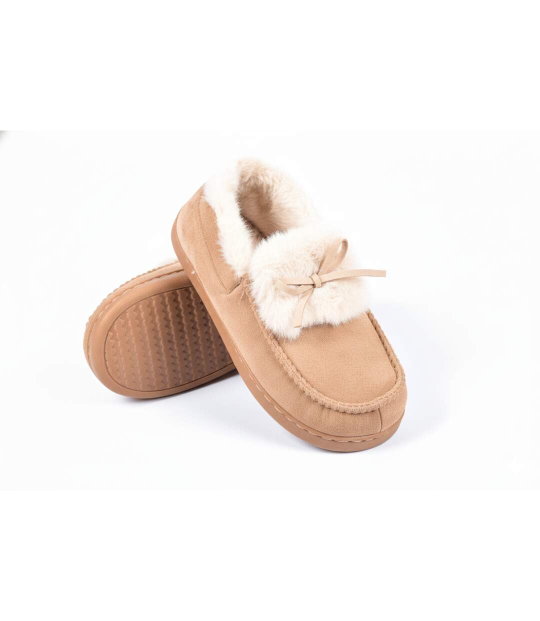 Pantoufles Charentaises femme Velours MD10154-4