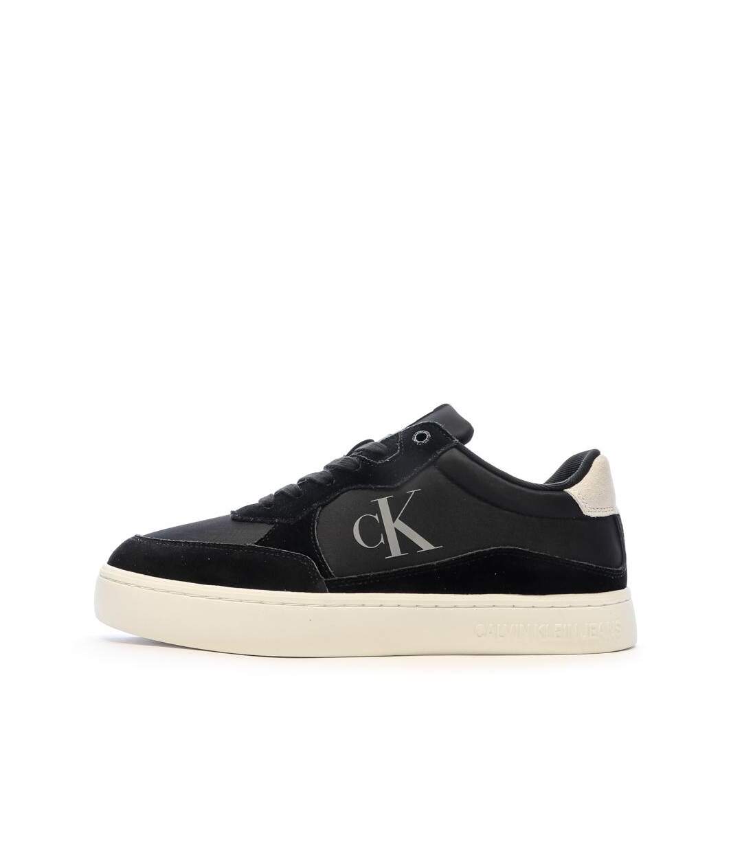 Baskets noires homme calvin klein jeans cupsole-1