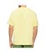 T-Shirt jaune homme lacoste essentiel-2
