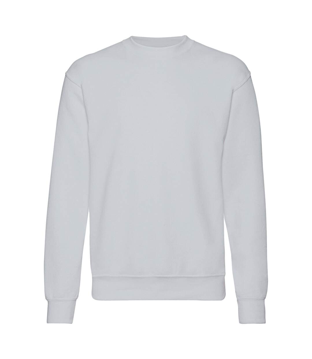 Mens Set-in Belcoroyarn Sweatshirt Heather Grey Fruit Of The Loom-1