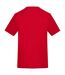 T-shirt adulte rouge feu Awdis-2
